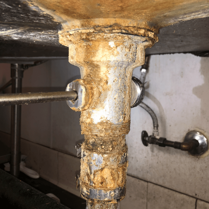 Pipe Corrosion leads to leaks - Elder & Young Plumbing Company