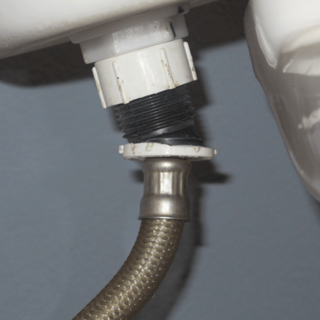 Lose or Broken Connectors lead to leaks - Elder & Young Plumbing Company